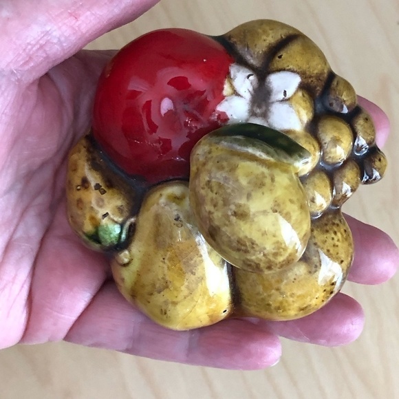 1960's Inarco Japan Stacked Apples Chocolate Tea Pot - Picture 3 of 7